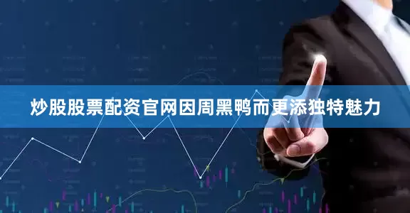 炒股股票配资官网因周黑鸭而更添独特魅力